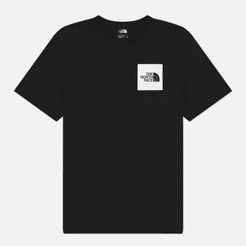 Мужская футболка The North Face Fine SS25, цвет чёрный, размер L