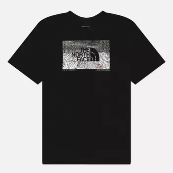 Мужская футболка The North Face Foundation Abstract Graphic, цвет чёрный, размер S