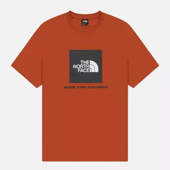 Мужская футболка The North Face Raglan Redbox, цвет оранжевый, размер XXL
