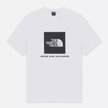 Мужская футболка The North Face Raglan Redbox, цвет белый, размер L