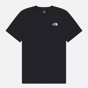 Мужская футболка The North Face Vertical, цвет чёрный, размер XL