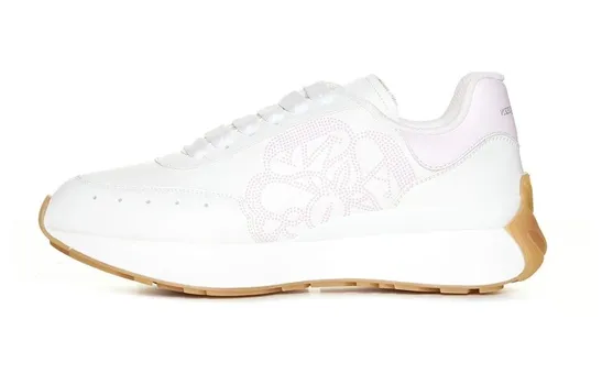 Кроссовки Alexander Mcqueen Sprint Runner на шнуровке, белый