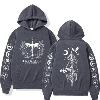 Толстовка Basgiath War-Sudadera с капюшоном S чёрный