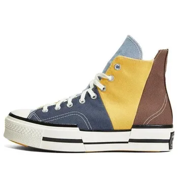 Кроссовки chuck 70 plus high 'material mashup' Converse, коричневый