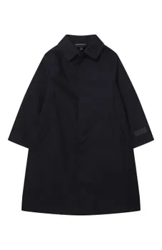 Хлопковый плащ Emporio Armani