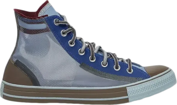 Кроссовки Converse Chuck Taylor All Star High Translucent Photon Dust, синий