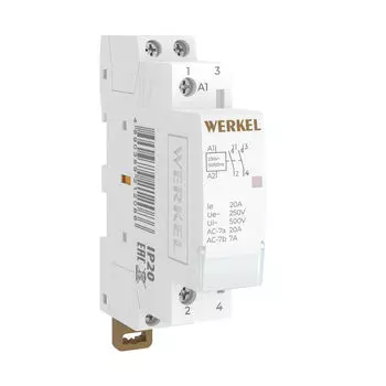 Контактор модульный Werkel Контакторы W941M20O/ Контактор модульный 20