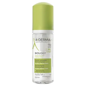 A-DERMA Очищающая пенка для хрупкой кожи Biology Cleansing Foam