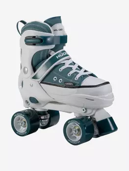 Раздвижные ролики-квады HUDORA Roller Skates, космический серый,