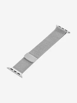 Ремешок для часов Apple Watch 41/40/38 mm Mutural Оригинал, ультралегкий металлический на магните — серебристый, Серебряный