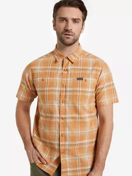 Рубашка мужская Columbia Leadville Ridge SS Shirt II, Желтый, размер 56