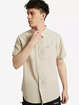 Рубашка мужская Columbia Scenic Ridge Woven Short Sleeve, Бежевый