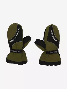 Рукавицы Huntsman Yukon зимние утепленные мембранные, Зеленый