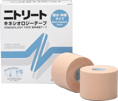 NITREAT Taping Tape для поддержки мышц, эластичная водоотталкивающая кинезиологическая лента NKH50 50 мм x 5 м 6 рулонов