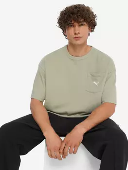 Футболка мужская PUMA Class Relaxed Pinnacle, Зеленый