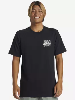 Футболка мужская QUIKSILVER Hurricane Or Hippie, Черный