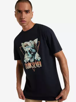 Футболка мужская Quiksilver Soul Arch Flaxton, Черный