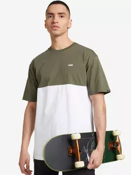 Футболка мужская Vans Colorblock, Зеленый