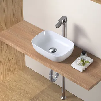 LUYI Набор для мытья рук, раковина для мытья рук, таз 370x260x110 мм белый