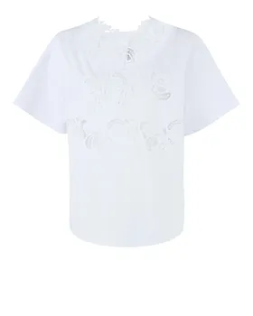 хлопковый топ ERMANNO FIRENZE