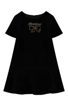 Хлопковое платье Moschino