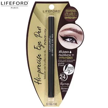 Карандаш для глаз Lifeford Paris Hi-Precision Eye Pen 0,55 мл. Коричневый/Черный - Тайская косметика 0.55 ml. чёрный