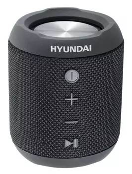 Портативная акустика Hyundai H-PAC300, 7W, FM, microSD, Bluetooth, черный (H-PAC300)