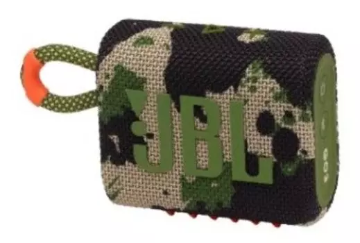 Портативная акустика JBL GO 3, 4.2 Вт, Bluetooth, хаки (JBLGO3SQUAD)