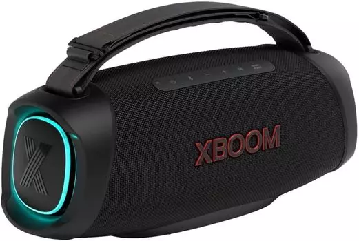 Портативная акустика LG Xboom XG8T, 120 Вт, USB, Bluetooth, подсветка, черный (XG8T)