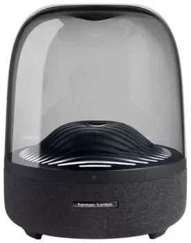 Портативная акустика Harman/Kardon Aura Studio 3, 130 Вт, Bluetooth, подсветка, черный