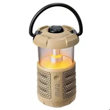 Портативная акустика MIFA Outdoor WildRock, 20 Вт, Bluetooth, подсветка, коричневый (S2120-BR)