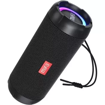 Портативная акустика MIFA Outdoor WildRod, 20 Вт, AUX, microSD, Bluetooth, подсветка, черный (S2118-BK)