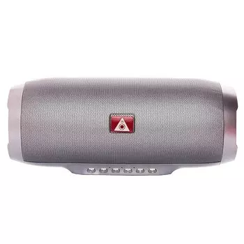 Портативная акустика BY-1050 bluetooth/USB/microSD/AUX, серебристый