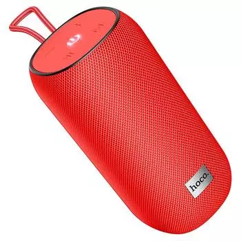 Портативная акустика Hoco HC10 Sonar, 5 Вт, FM, USB, microSD, Bluetooth, красный (760319)