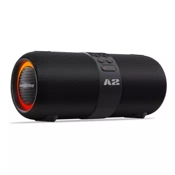 Портативная акустика SmartBuy A2, 28 Вт, FM, AUX, USB, Bluetooth, подсветка, черный (SBS-5370)