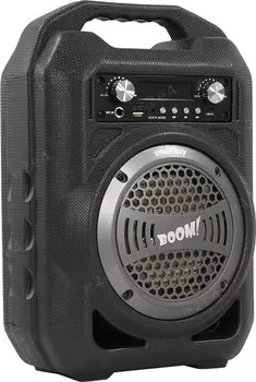 Портативная акустика SmartBuy BOOM, 9W, MP3, FM, microSD, BT, USB, Li-Ion (SBS-4000)