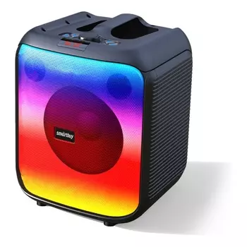 Портативная акустика SmartBuy Luck, 40 Вт, FM, AUX, USB, Bluetooth, подсветка, черный (SBS-5520)