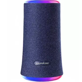 Портативная акустика Soundcore Flare 2, 20 Вт, Bluetooth, подсветка, синий (SDC-A3165G31-BL)