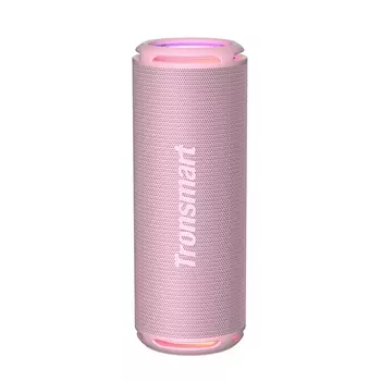 Портативная акустика Tronsmart T7 Lite, 24 Вт, Bluetooth, подсветка, розовый (964259)