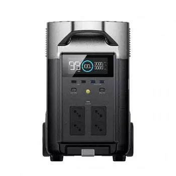 Портативная зарядная станция EcoFlow DELTA Pro, 4xUSB, 10A, Type-C, QC, PD, черный (EFD500)