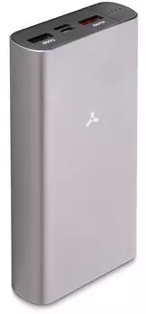 Портативный аккумулятор (Powerbank) Accesstyle Battleship II, 20000 мА·ч, 2xUSB, 3А, Type-C, QC, PD, серый (Battleship II 20MPQ)