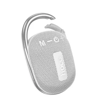 Портативная акустика Hoco HC17 BT, 5 Вт, FM, AUX, microSD, Bluetooth, подсветка, серый