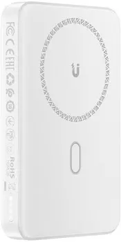 Портативный аккумулятор (Powerbank) Acefast M6-10000, 10000 мА·ч, 1xUSB, Type-C, QC, PD, QI, белый (AF-M6-WH)