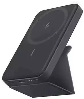 Портативный аккумулятор (Powerbank) Anker PCore Mag-Go 5K, 5000 мА·ч, 1xUSB, 3А, QC, PD, QI, черный (A1611G11)