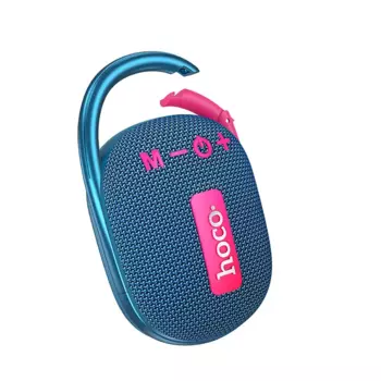 Портативная акустика Hoco HC17 BT, 5 Вт, FM, AUX, microSD, Bluetooth, подсветка, синий