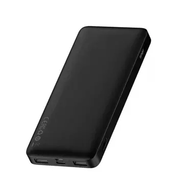 Портативный аккумулятор (Powerbank) BASEUS Bipow Digital Display, 10000mAh, 3xUSB, 3A, Type-C, QC, PD, черный (PPDML-I01)
