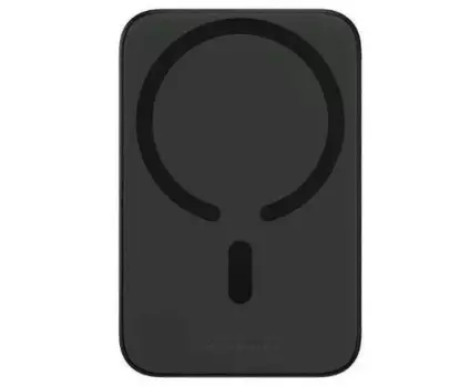 Портативный аккумулятор (Powerbank) BASEUS Magnetic Mini Wireless, 10000 мА·ч, 1xUSB, 2.4А, Type-C, QC, PD, QI, черный (PPCX070001)