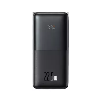 Портативный аккумулятор (Powerbank) BASEUS PPBD2-1022, 10 А·ч, 2xUSB, 3А, Type-C, QC, PD, черный (PPBD040001)