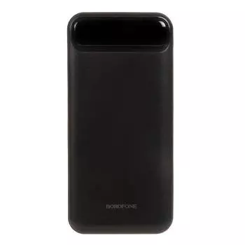 Портативный аккумулятор (Powerbank) Borofone BJ14, 10000 мА·ч, 2xUSB, 2А, QC, черный (6931474750310)