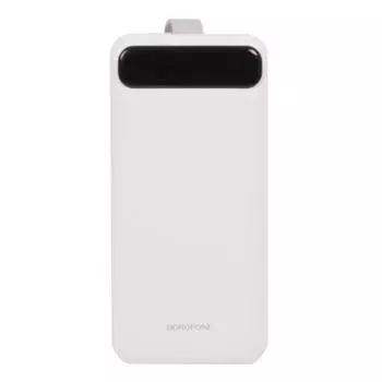 Портативный аккумулятор (Powerbank) Borofone BJ14A, 30 А·ч, 2xUSB, 2.1А, белый (6974443386028)